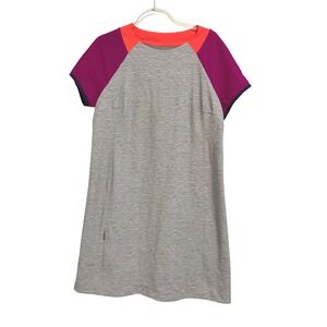 Title Nine Sensitive Stretch Perforated
Sleeve Dress‎ Size Large